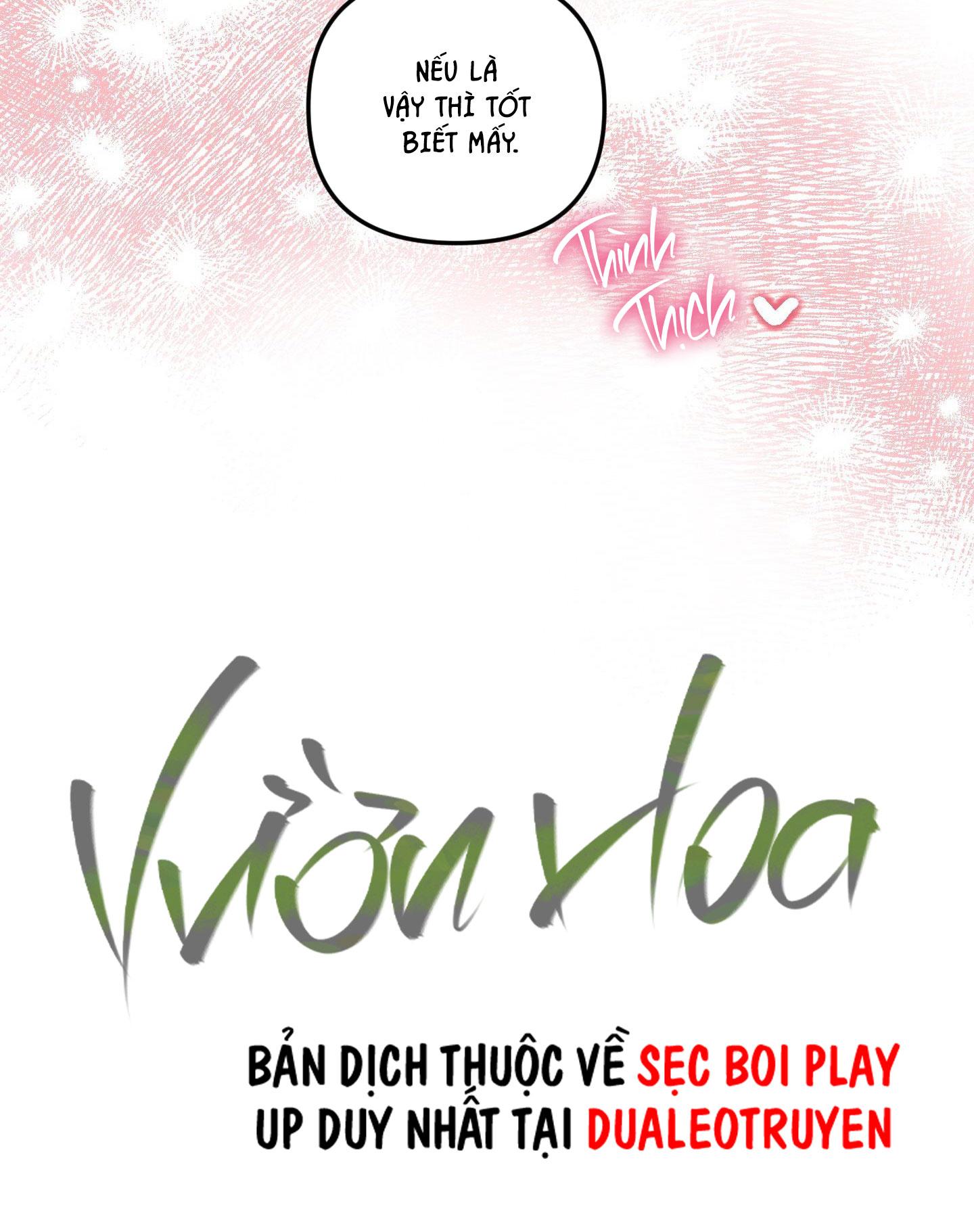 VƯỜN HOA Chapter 31 - Next Chapter 32