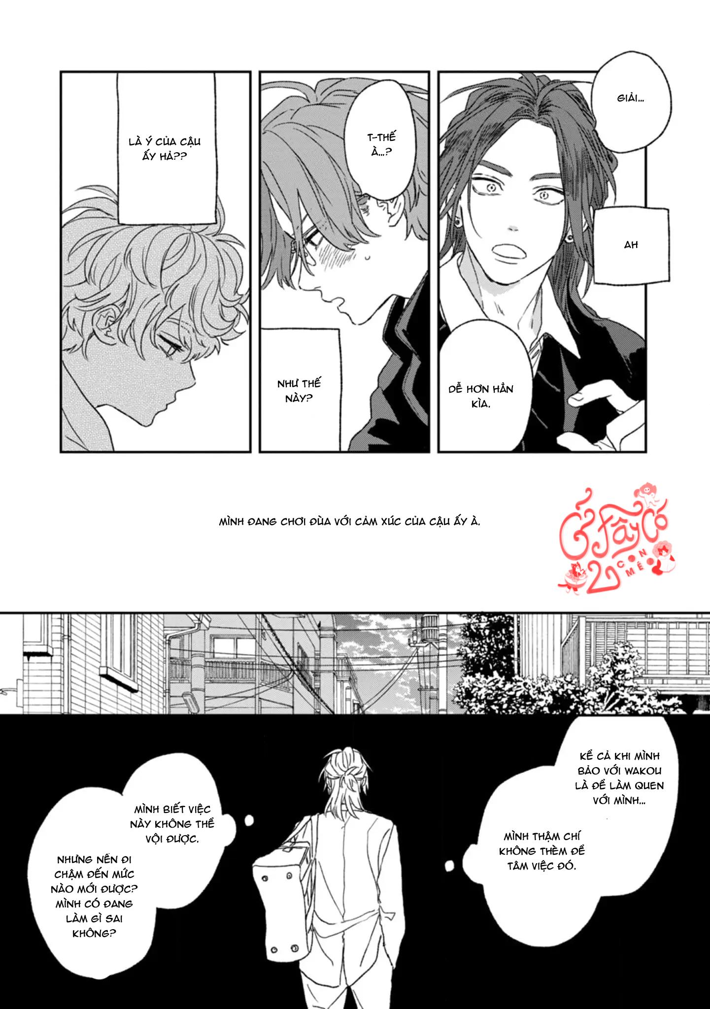 Kanshaku Dama no Love Song Chapter 4 - Next 