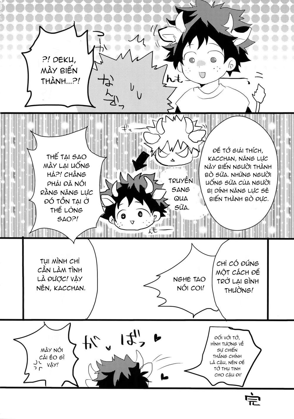 Ổ sìn OTP Chapter 151.1 DekuBaku - Next Chapter 151.2