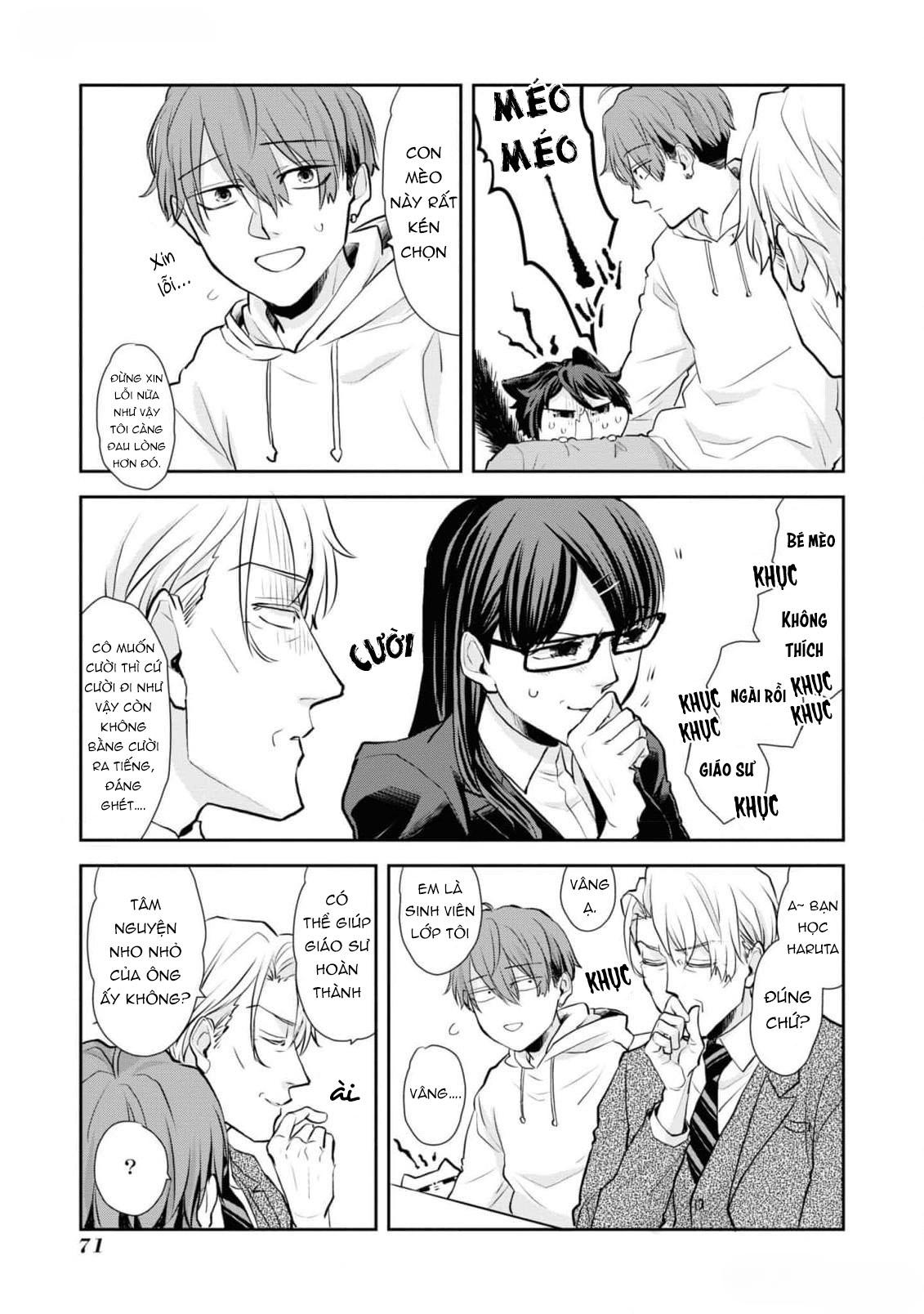 Chú mèo đẹp trai muốn được Haruta nuôi dưỡng Chapter 4 - Next Chapter 5