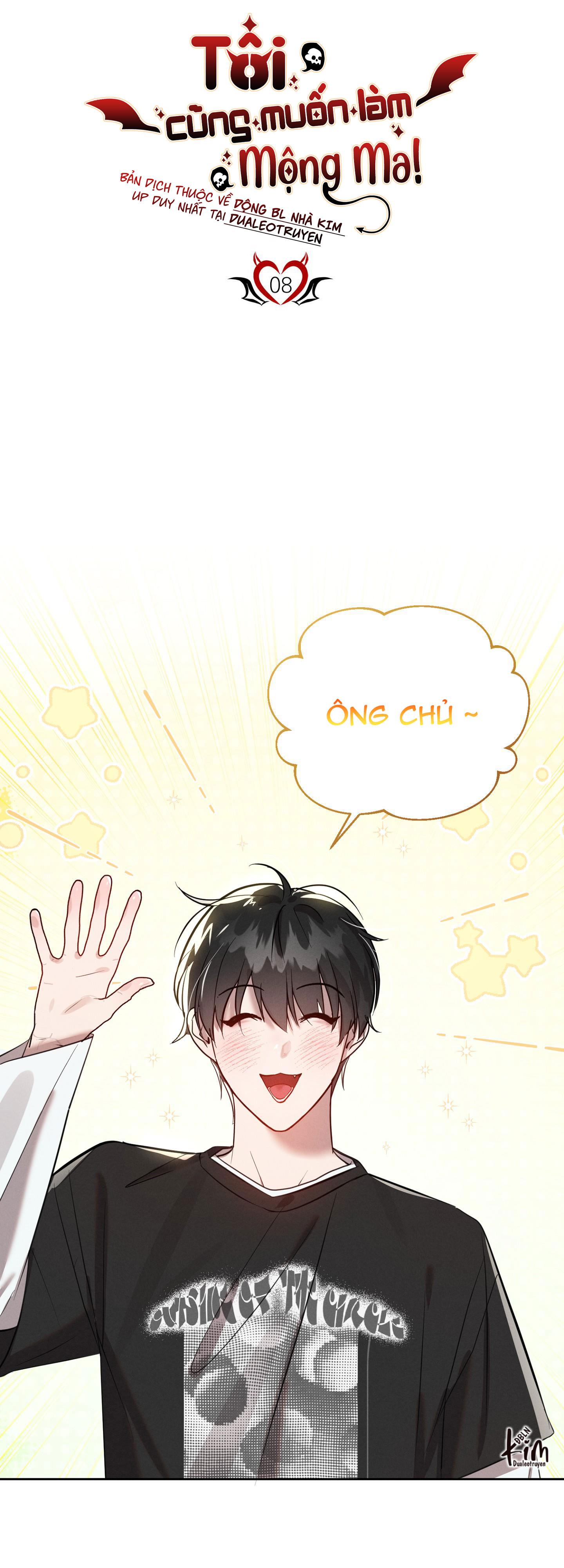 TÔI CŨNG MUỐN LÀM MỘNG MA Chapter 8 - Next Chapter 9