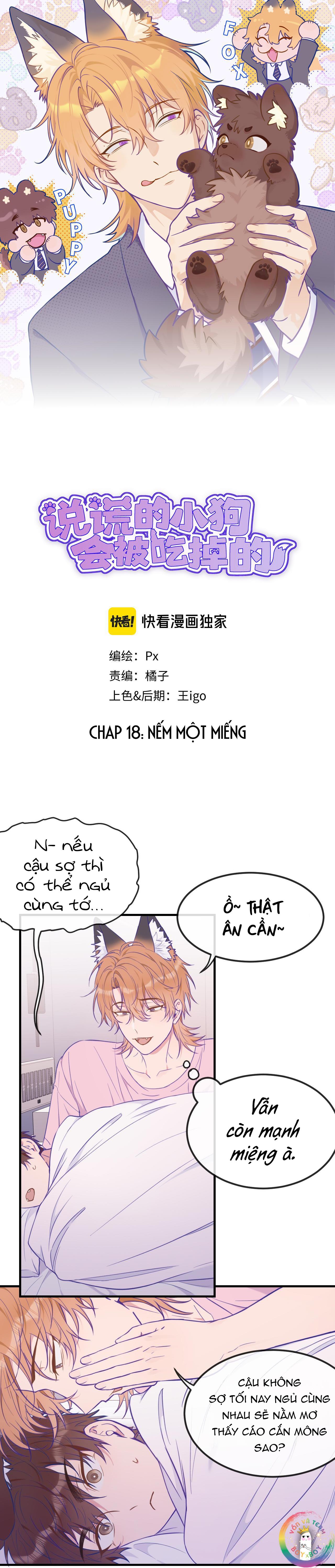 Cún Con Nói Dối Sẽ Bị Ăn Thịt Chapter 18 - Next Chapter 19