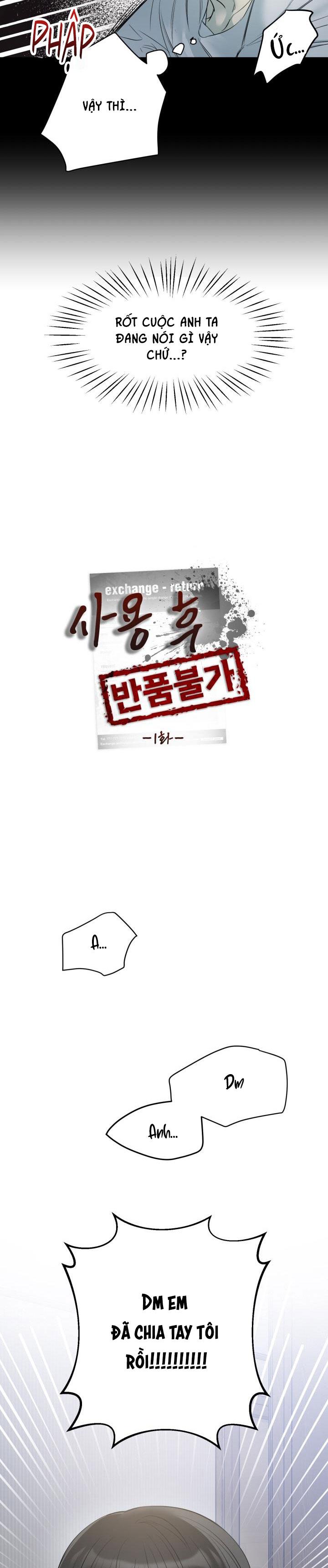 HÀNG ĐÃ DÙNG MIỄN ĐỔI TRẢ Chapter 1 - Next Chapter 2
