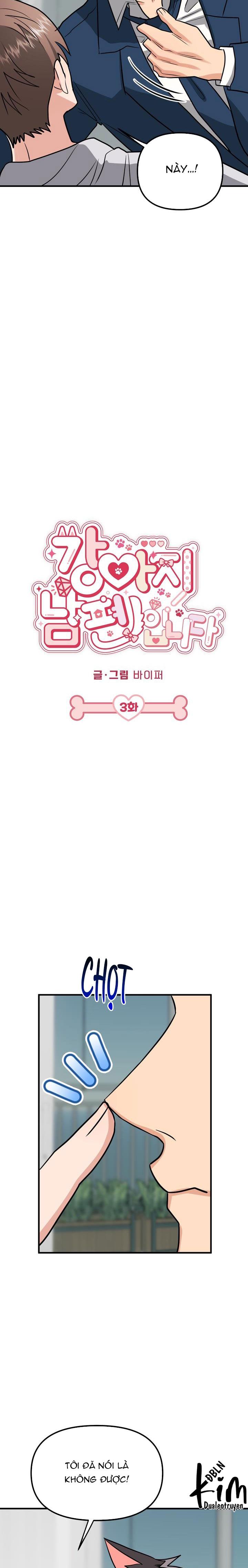 THÚ CƯNG DAMDANG Chapter 4.3 CK LÀ CÚN CON 3 - Next Chapter 4.4 CK LÀCÚNCON END