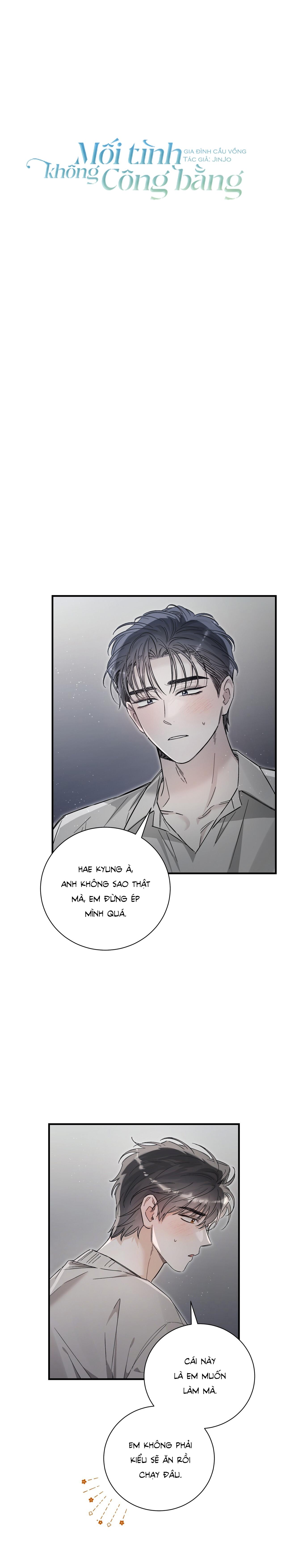 MỐI TÌNH KHÔNG CÔNG BẰNG Chapter 28 18+ - Next Chapter 29