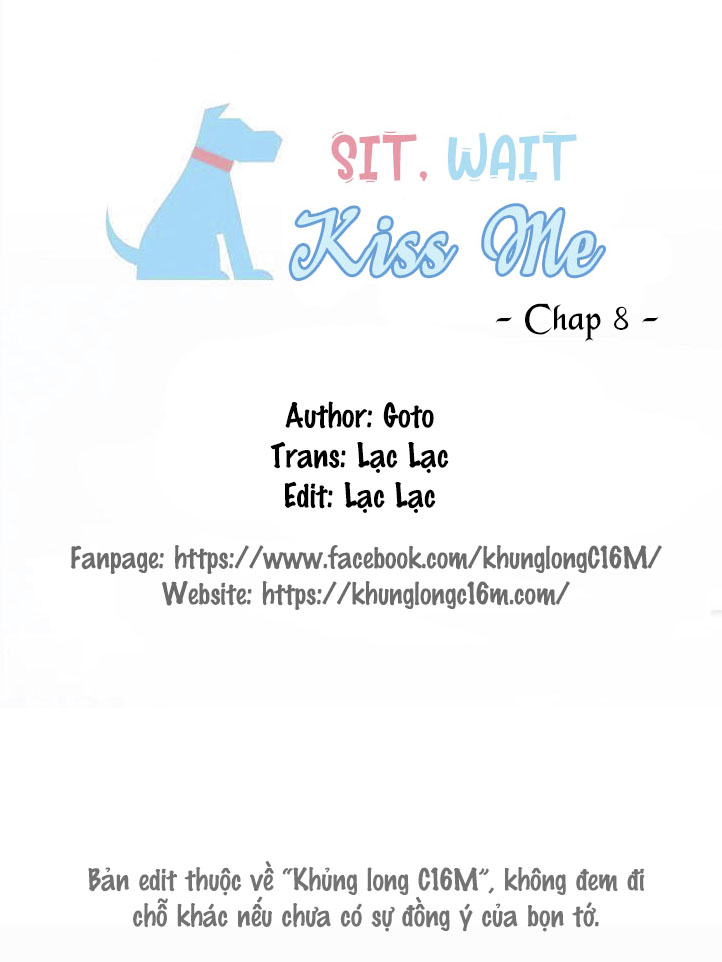 Sit, Wait, Kiss Me Chapter 8 - Next Chapter 9