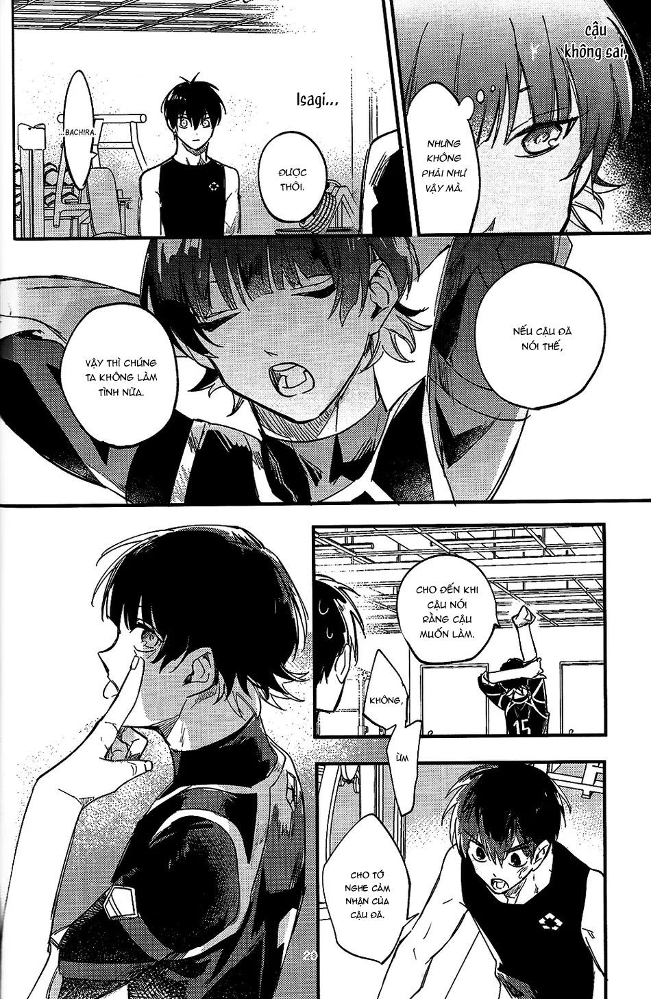 Blue Lock Dj Chapter 32 Isagi x Bachira - Trang 2