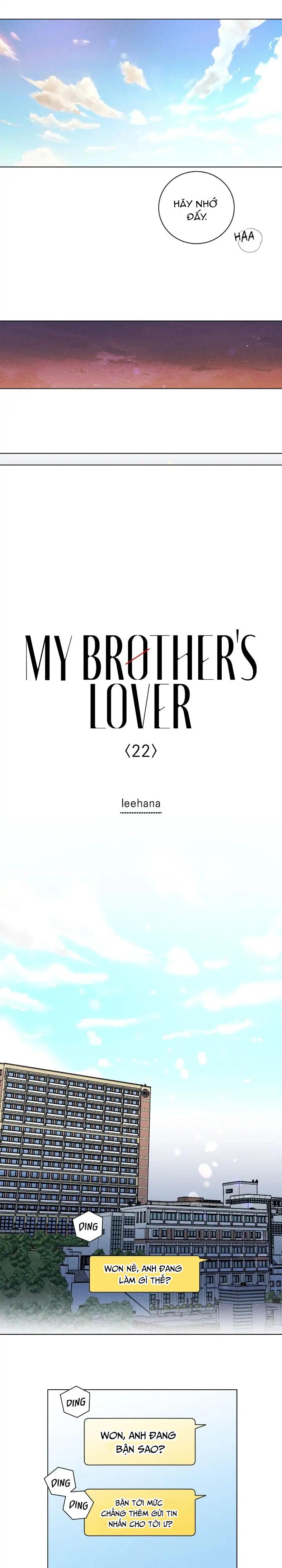 Người Yêu Của Anh Trai Tôi Chapter 22 - Next Chapter 23