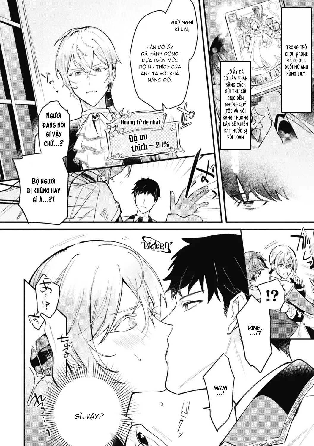 Chinh Phục Nhân Vật Otome Game Mơ Ước Nhờ Gian Lận Hệ Thống Tính Điểm Cảm Xúc Chapter 3 - Next Chapter 3