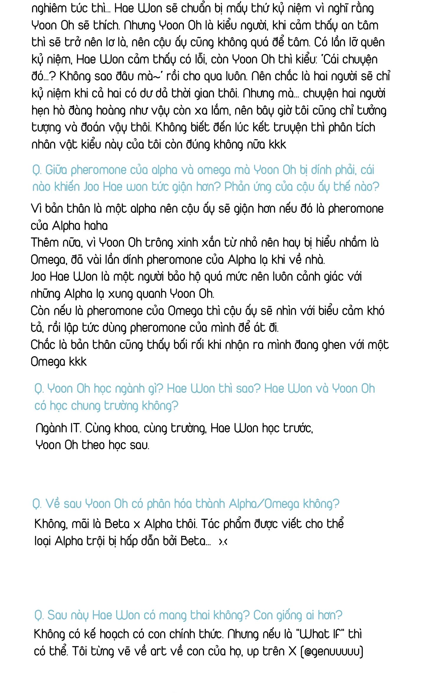 BỜ SÓNG VỖ Chapter 32.1 Q&A - Next Chapter 33 H+