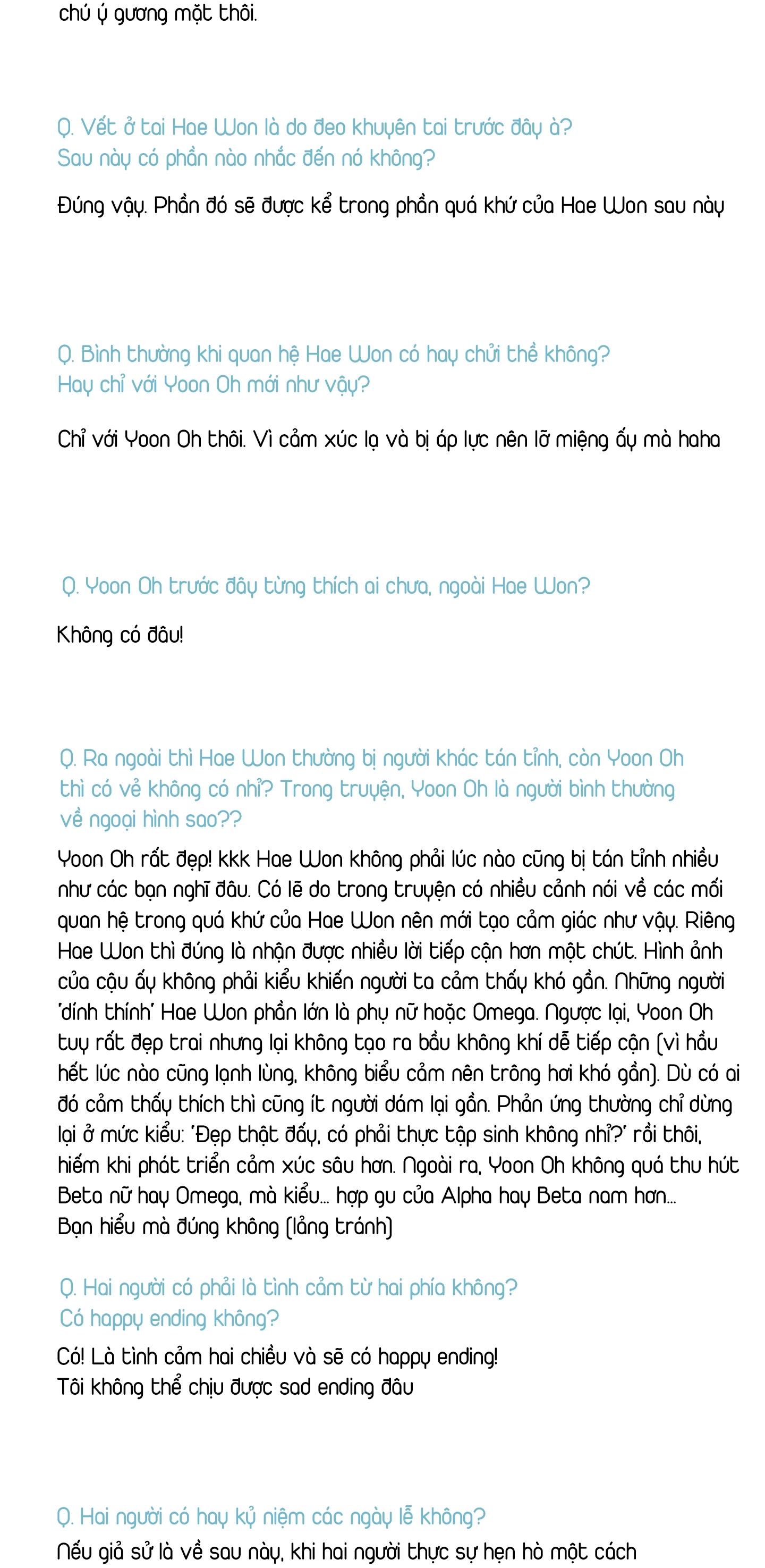 BỜ SÓNG VỖ Chapter 32.1 Q&A - Next Chapter 33 H+