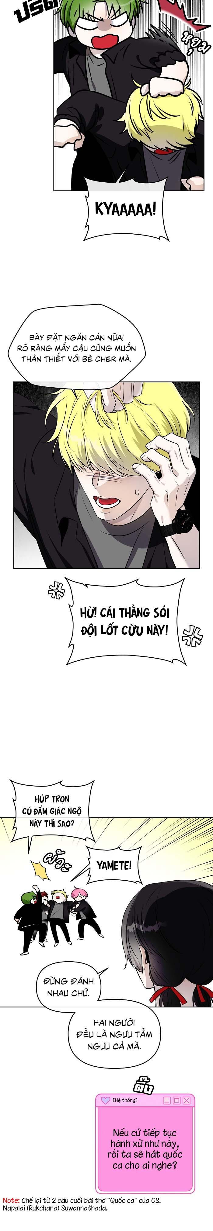 Làm sao đây? Tôi gặp phải quest công lược tổng tài tra nam rồi Chapter 22 - Next Chapter 23