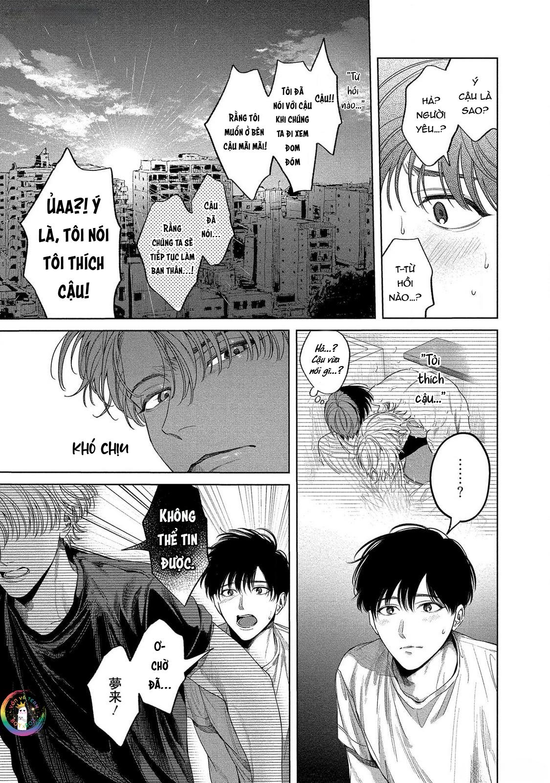 (END) Tạm biệt, Moratorium Chapter 5 Sếch cháy quần - Next Chapter 6 END