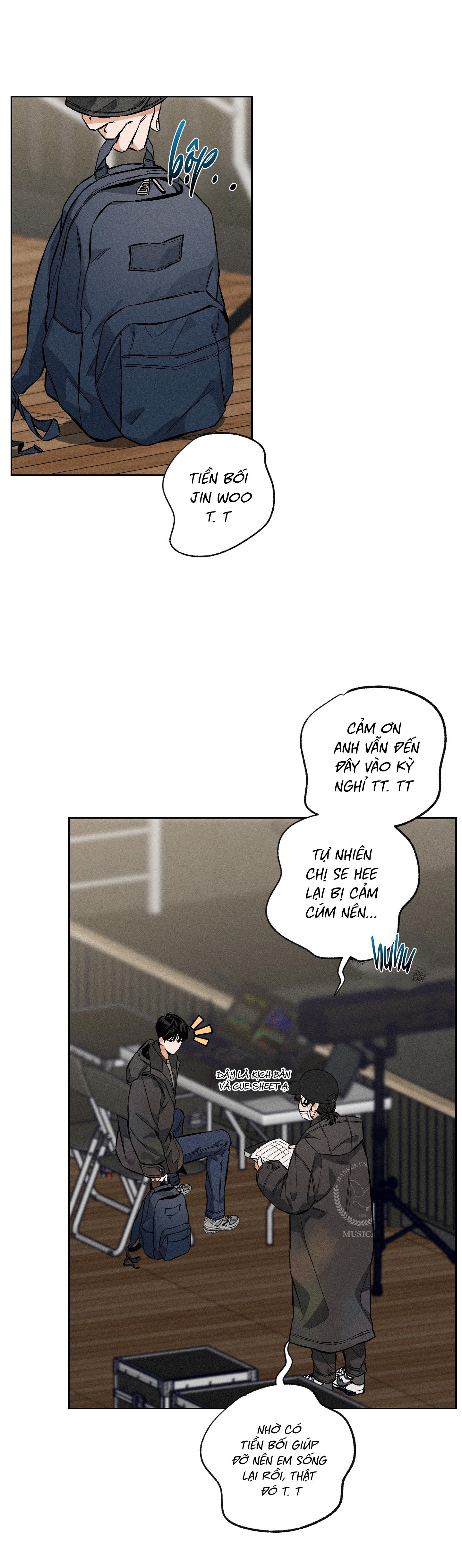 STAGE BEHIND Chapter 4 - Next Chapter 5