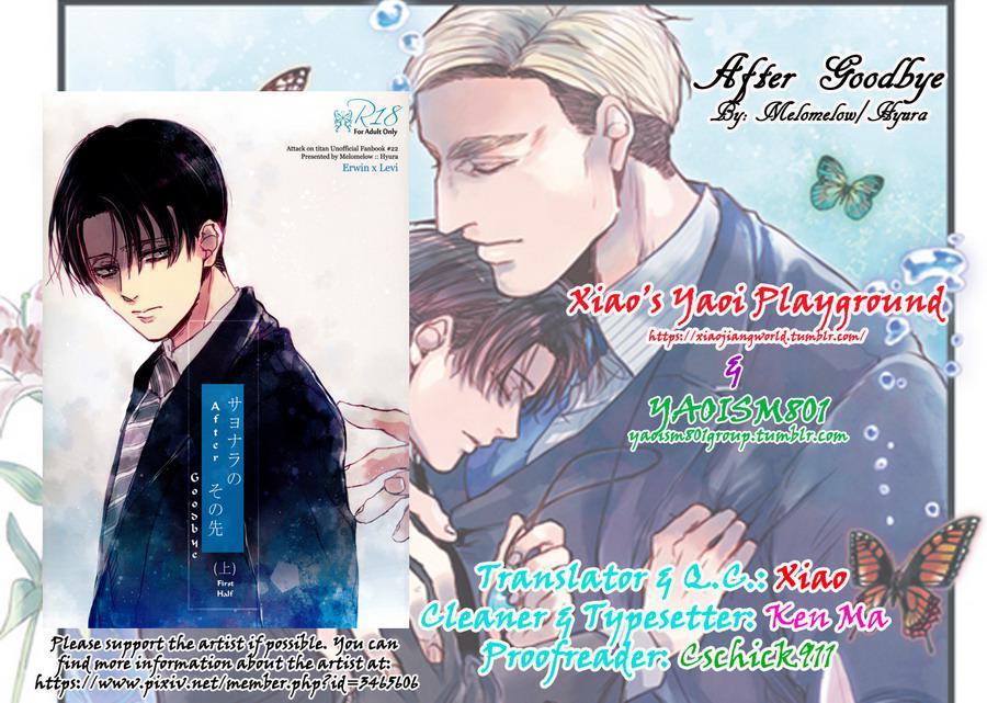 Tuyển Tập Attack On Titan Chapter 21 - Next Chapter 22 AFTER GOODBYE 2