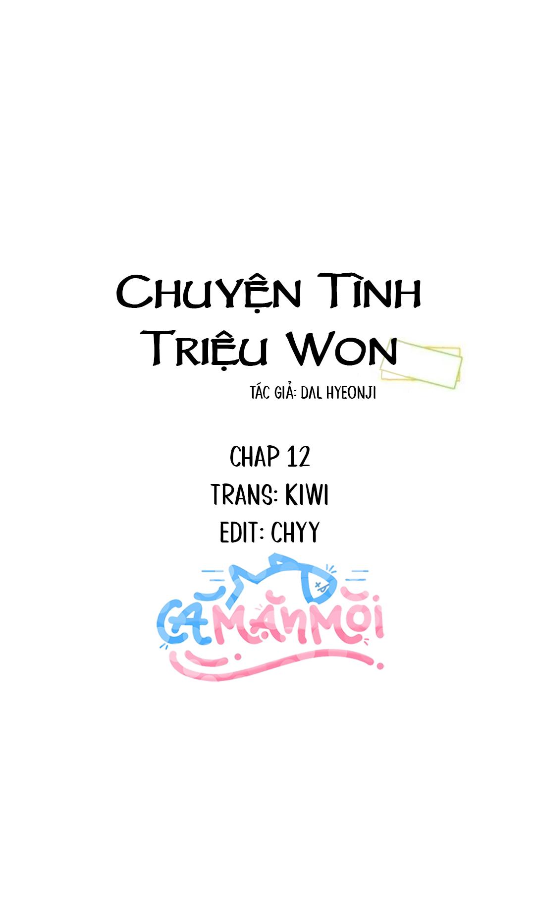 Chuyện tình triệu won Chapter 12 - Trang 3