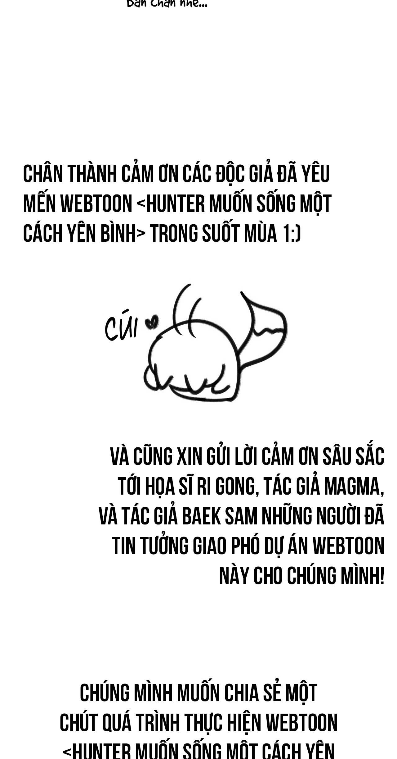 Hunter muốn sống một cách yên bình Chapter 35.1 - Next 