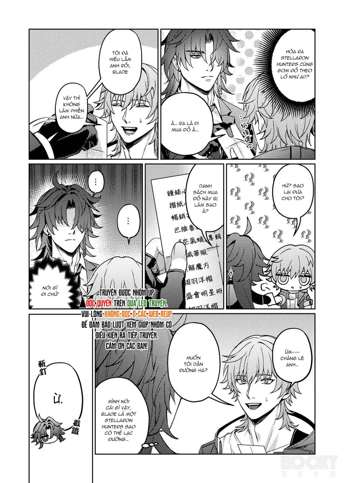 (Vicera) Honkai Star Rail Chapter 23.1 Blade x Caelus - Trang 2