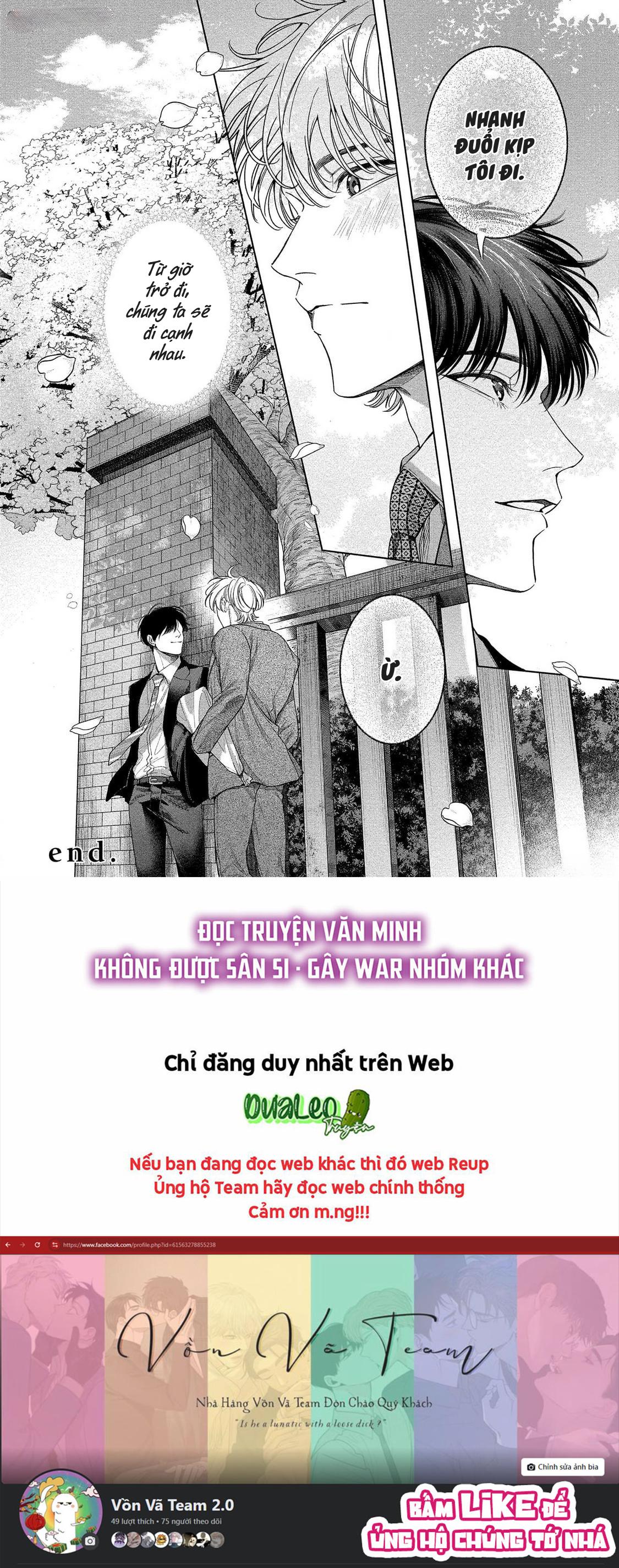 (END) Tạm biệt, Moratorium Chapter 5 Sếch cháy quần - Next Chapter 6 END