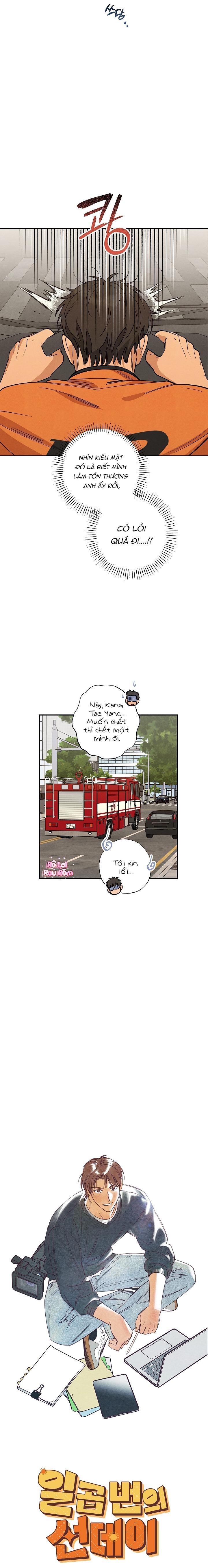 BẢY NGÀY CHỦ NHẬT Chapter 7 - Next Chapter 8