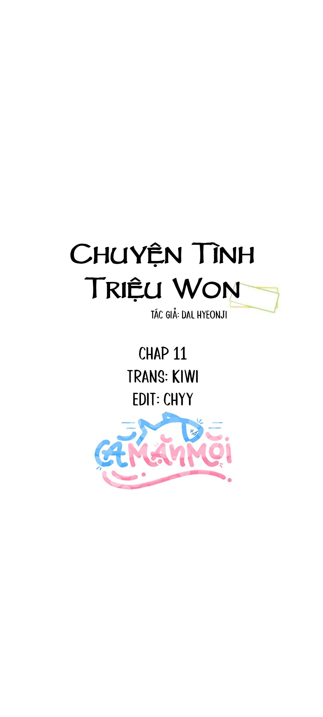 Chuyện tình triệu won Chapter 11 - Trang 3