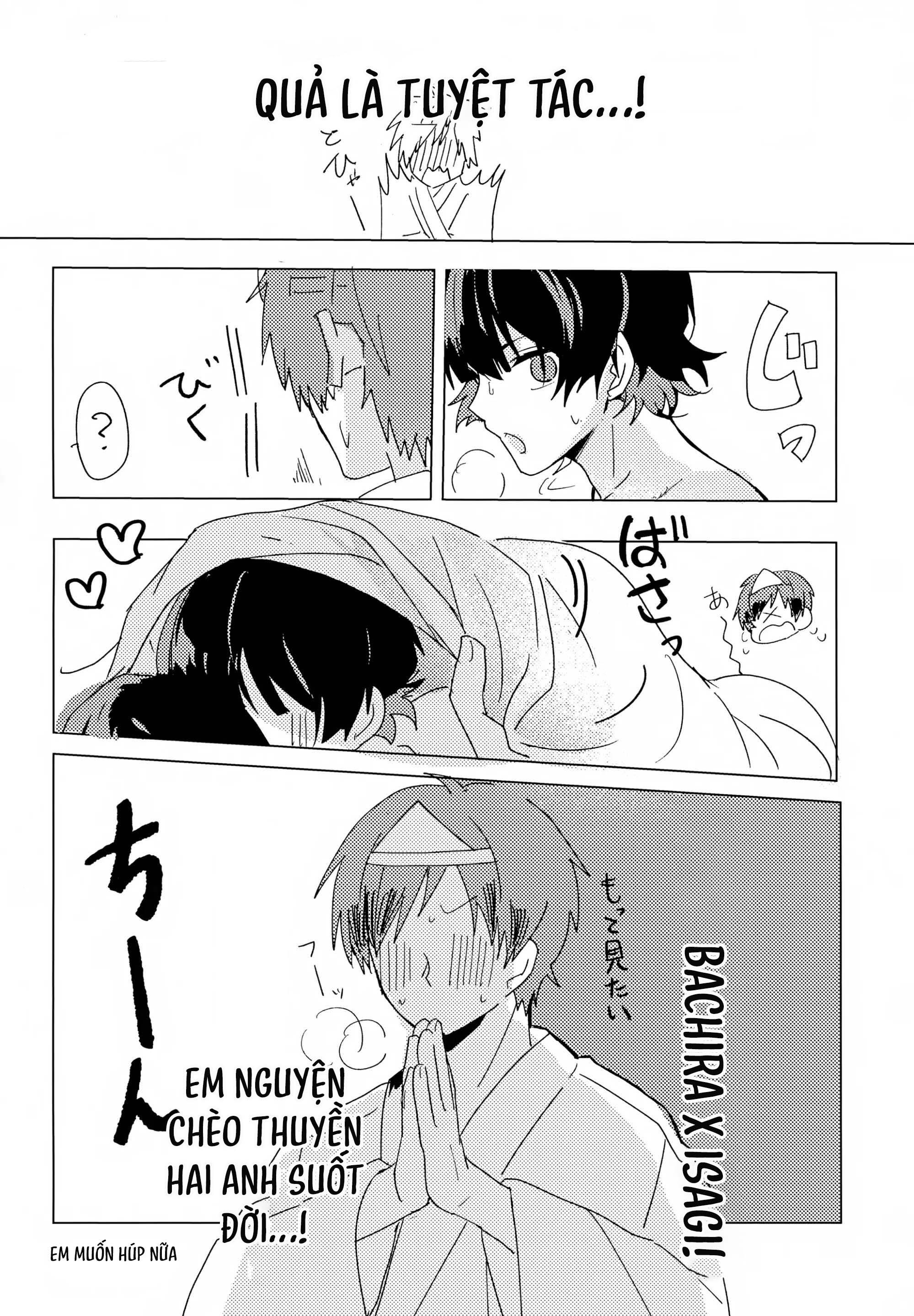 Blue Lock Dj Chapter 72 Bachira x Isagi - Trang 2