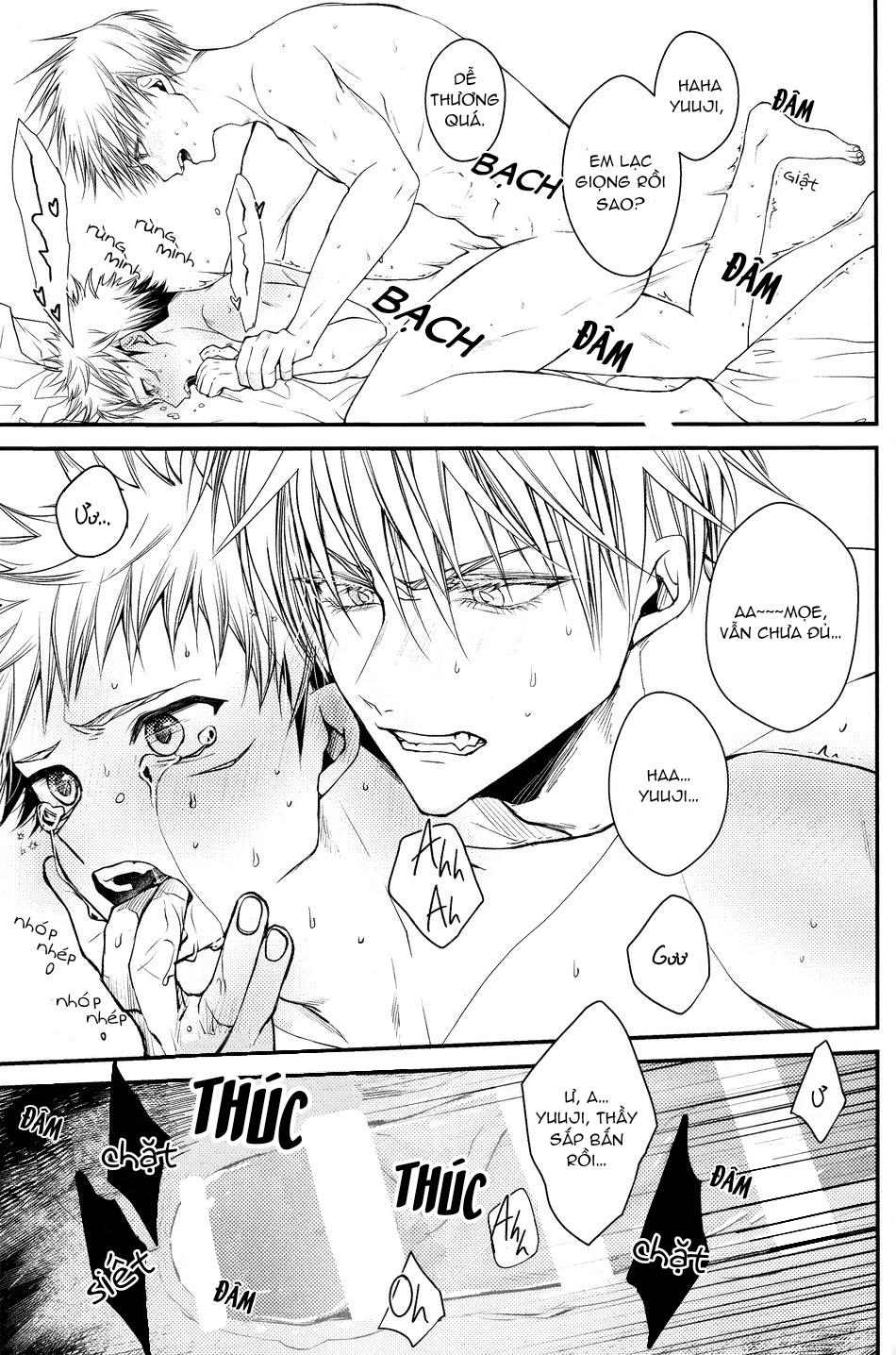 ONESHOT VÀ DOU THEO ĐỀ CỬ Chapter 16 GojoYuuji - Next 