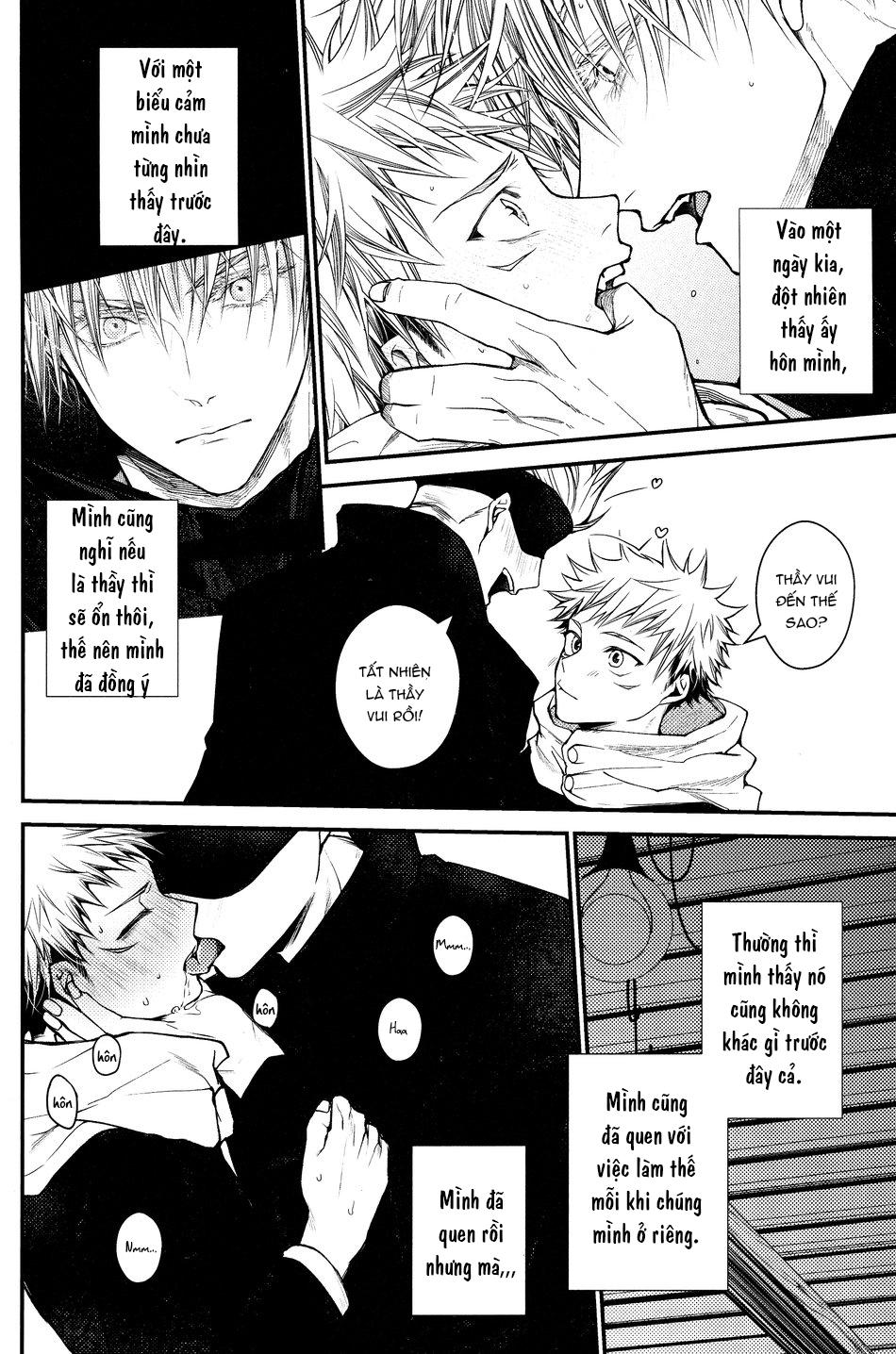 ONESHOT VÀ DOU THEO ĐỀ CỬ Chapter 16 GojoYuuji - Next 