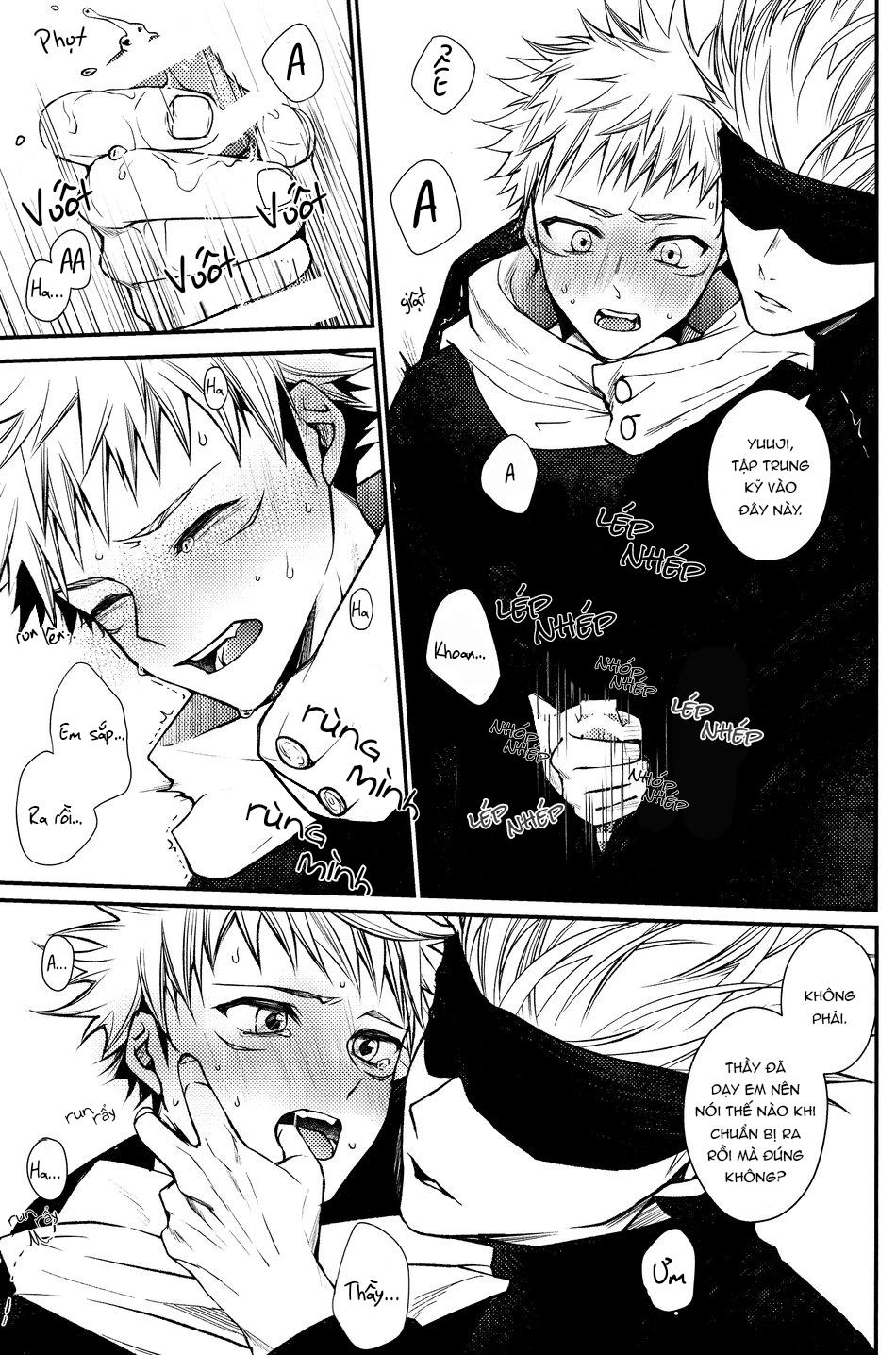 ONESHOT VÀ DOU THEO ĐỀ CỬ Chapter 16 GojoYuuji - Next 