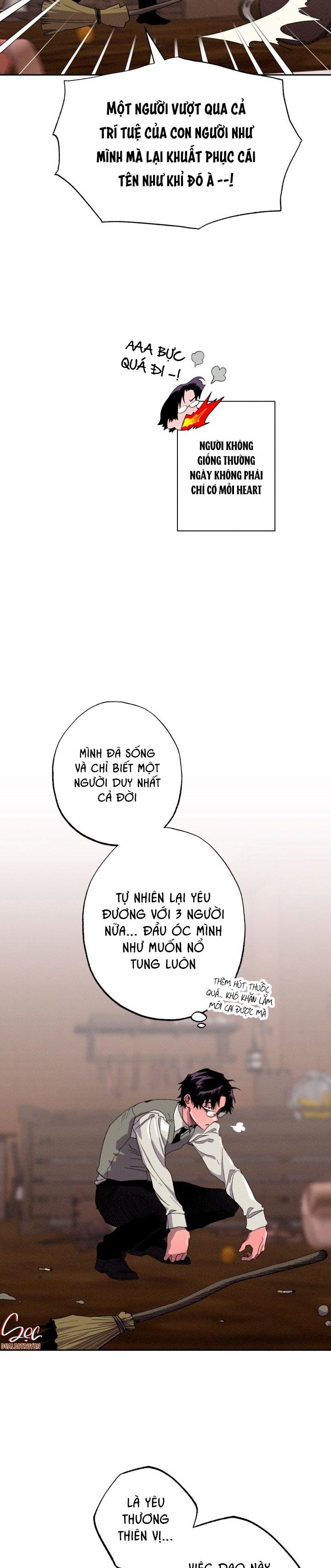 TIẾN SĨ V VÀ BA NGƯỜI TÌNH Chapter 16 - Trang 2