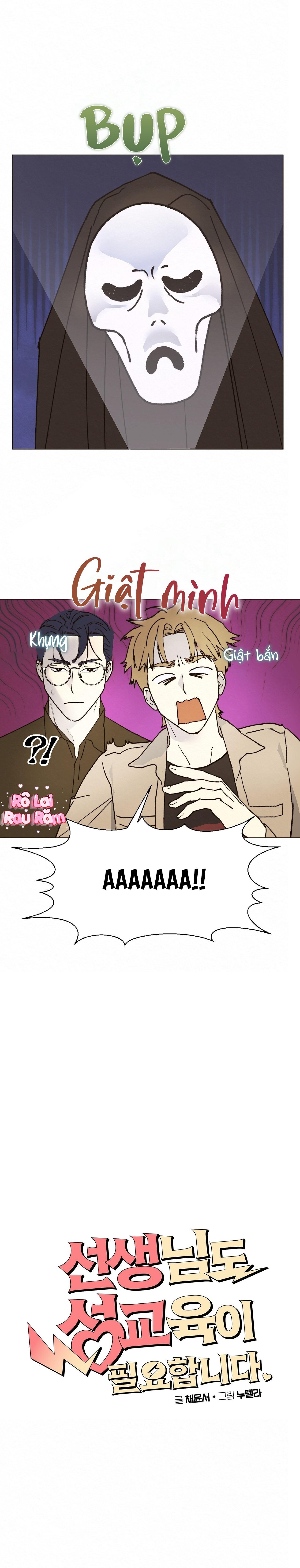 Thầy giáo cũng cần giáo dục giới tính Chapter 9 - Next Chapter 10