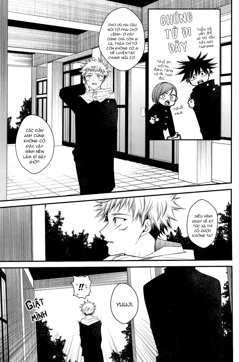 ONESHOT VÀ DOU THEO ĐỀ CỬ Chapter 16.6 GojoYuuji - Next 