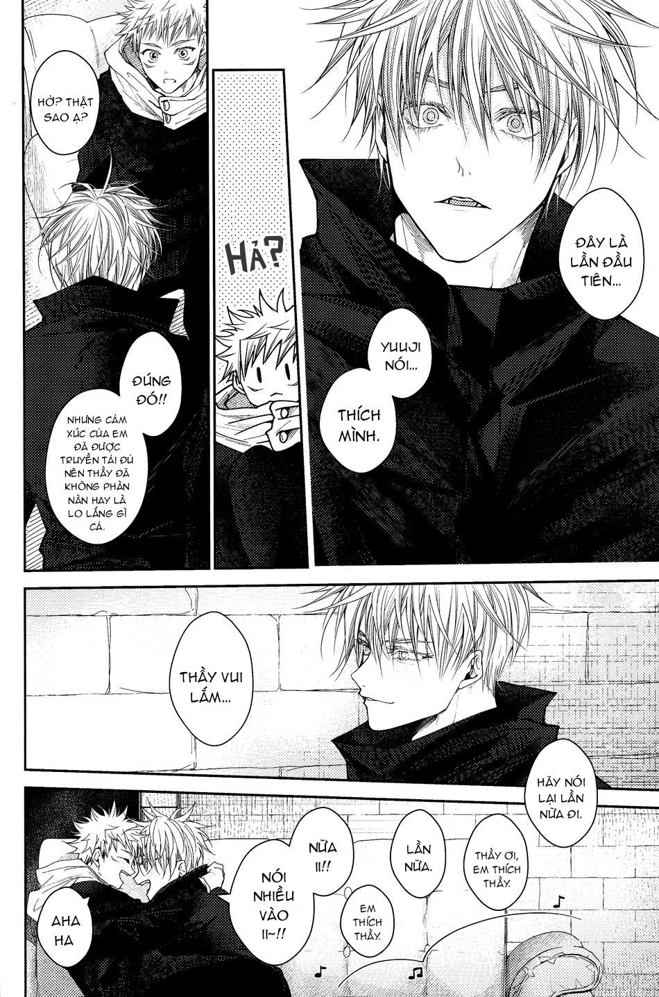 ONESHOT VÀ DOU THEO ĐỀ CỬ Chapter 16.5 GojoYuuji - Next 