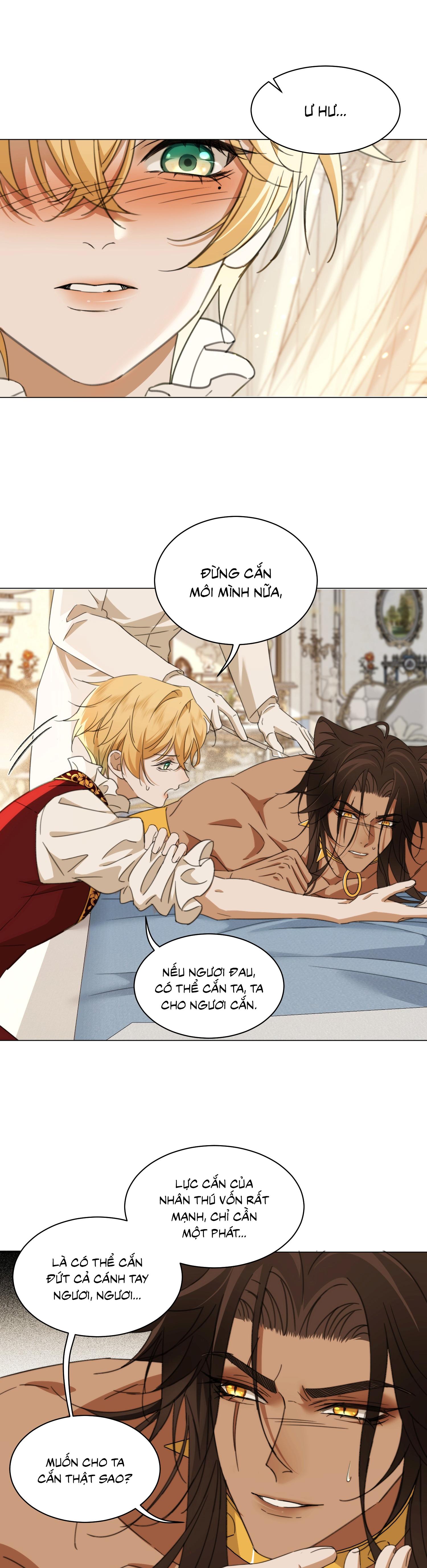 Vương tử bệnh kiều bị báo đen chiếm đoạt đến nghiện Chapter 4 - Next Chapter 5