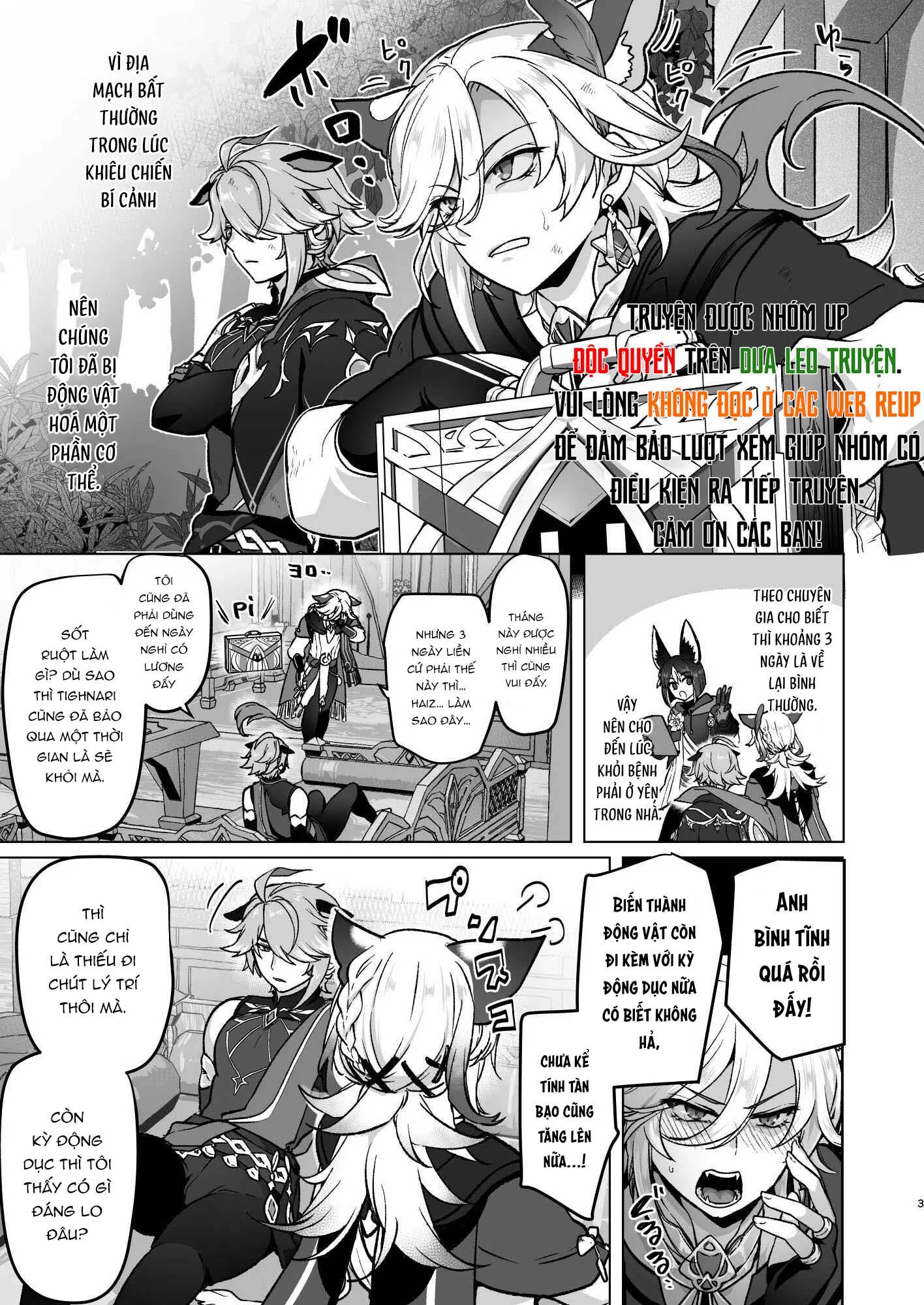 Tổng Hợp Oneshot Genshin Impact Chapter 93 - Next Chapter 94.1