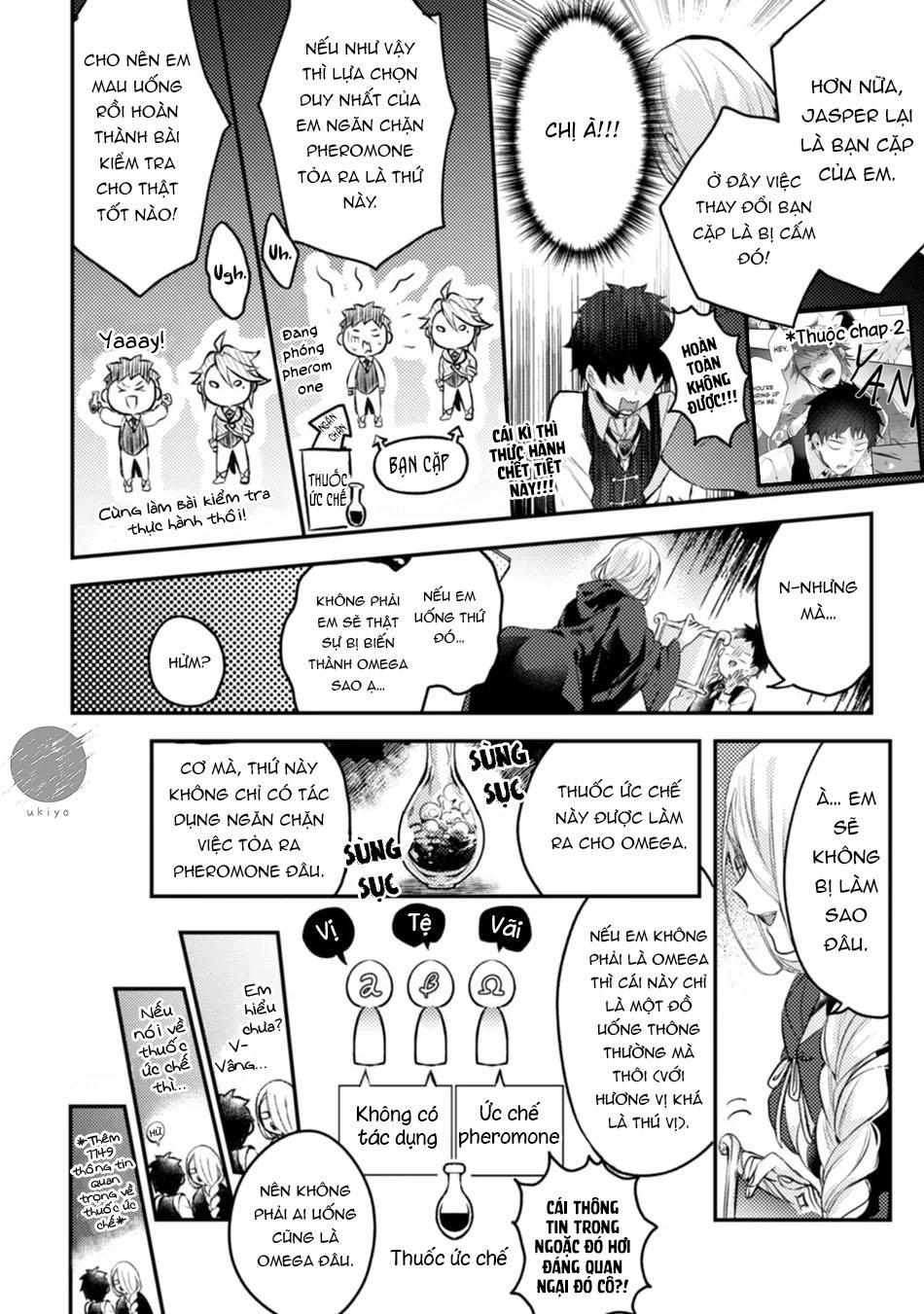 Thứ duy nhất tôi không muốn trở thành chính là Omega!! Chapter 6 - Next 