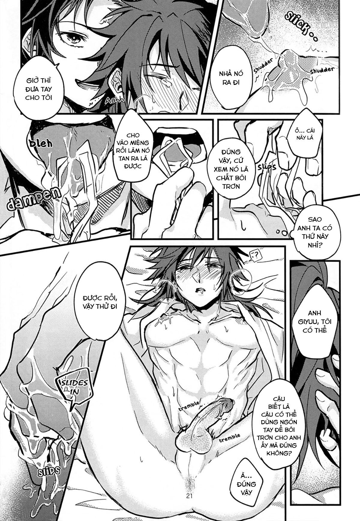 DJ kimetsu no yaiba Chapter 7 Tanxgiyu - Trang 2