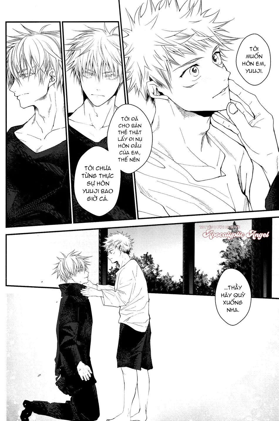 ONESHOT VÀ DOU THEO ĐỀ CỬ Chapter 16.6 GojoYuuji - Next 