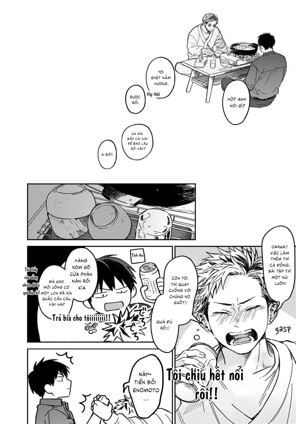 Tiền bối Enomoto không ngây thơ như thiên thần Chapter 2 - Trang 2