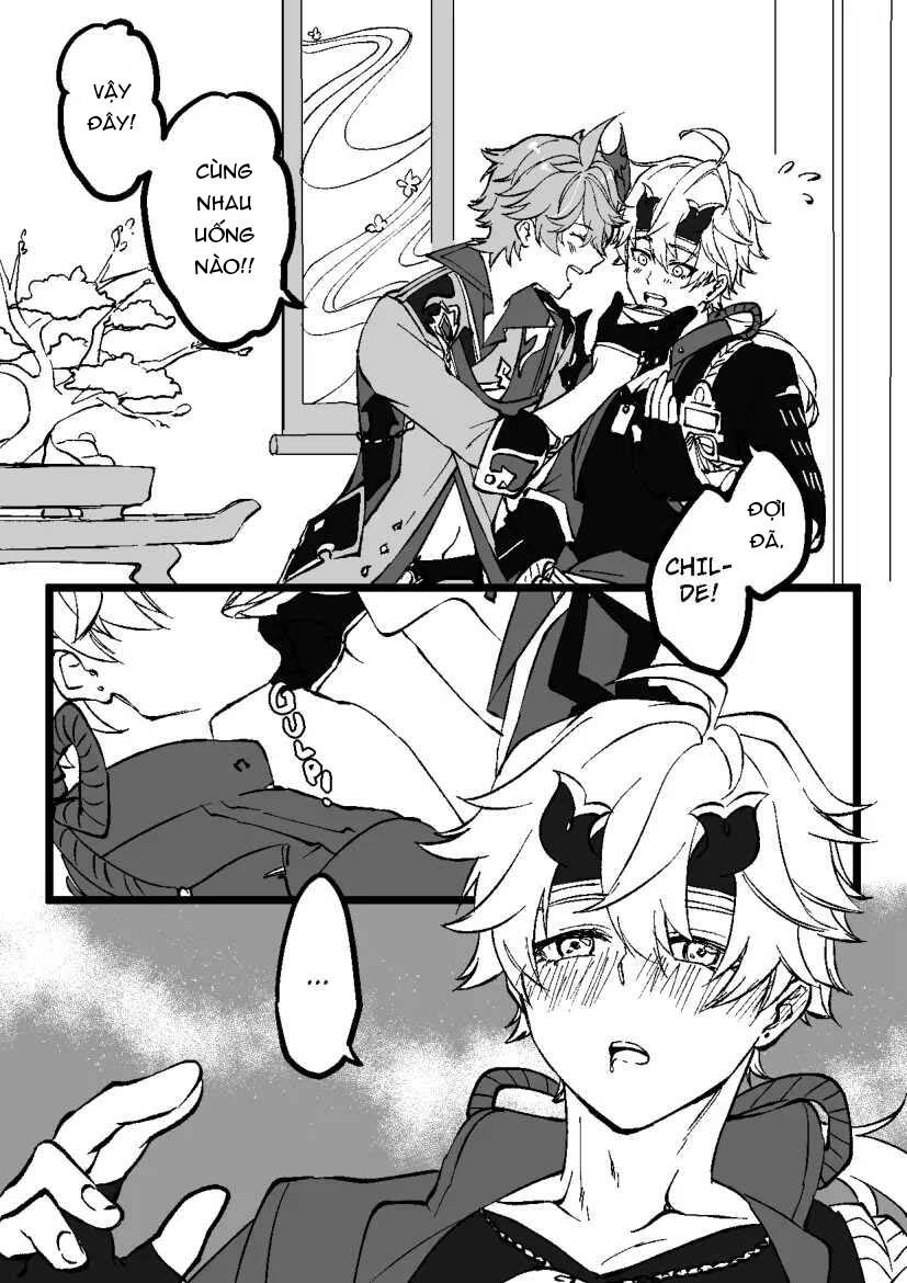 Tổng Hợp Oneshot Genshin Impact Chapter 62.1 Childe x Thoma - Next Chapter 62.2 ZhongChi