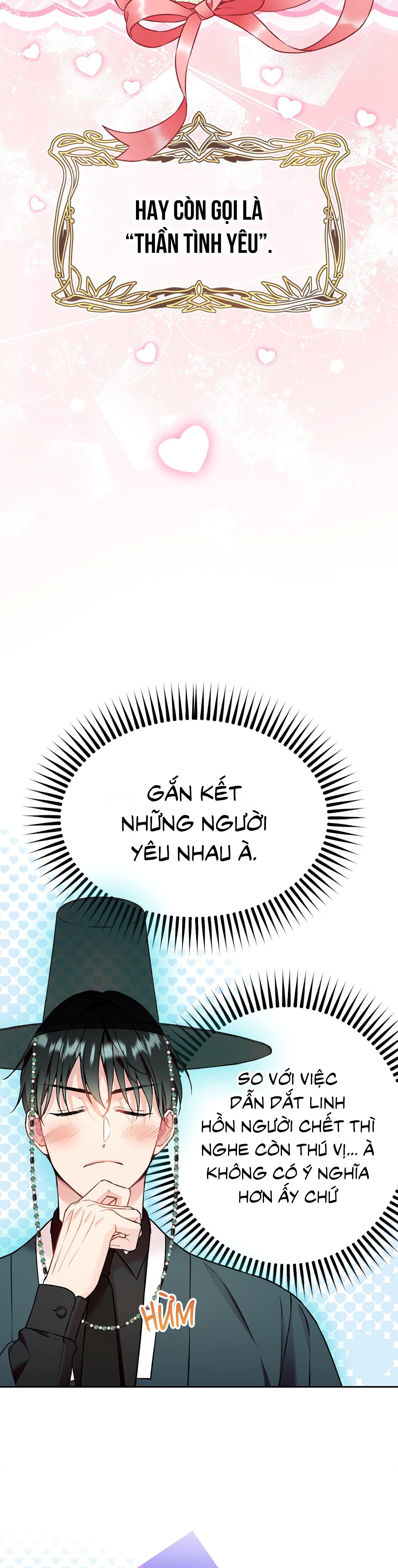 Thần chết muốn trở thành thần tình yêu! Chapter 1 - Trang 2