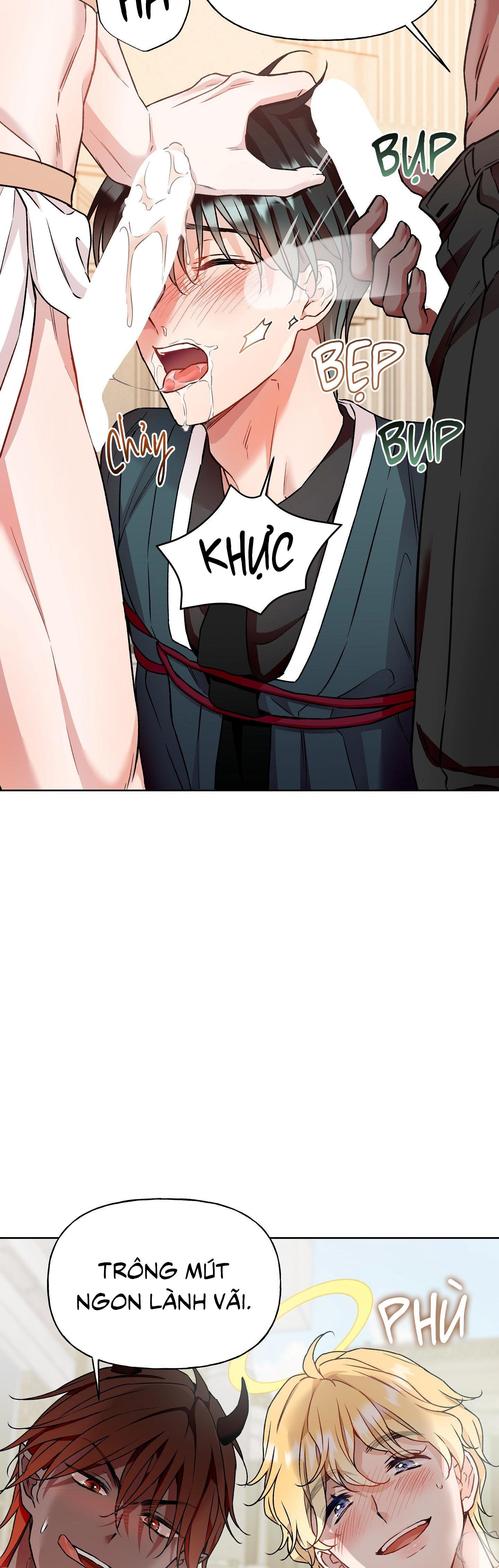 Thần chết muốn trở thành thần tình yêu! Chapter 8 H+++ End - Trang 2