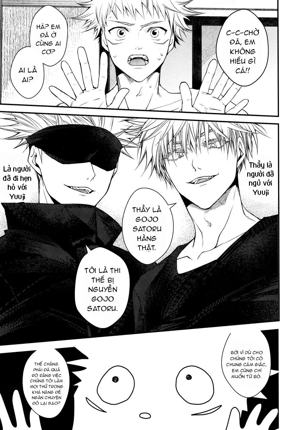 ONESHOT VÀ DOU THEO ĐỀ CỬ Chapter 16.6 GojoYuuji - Next 