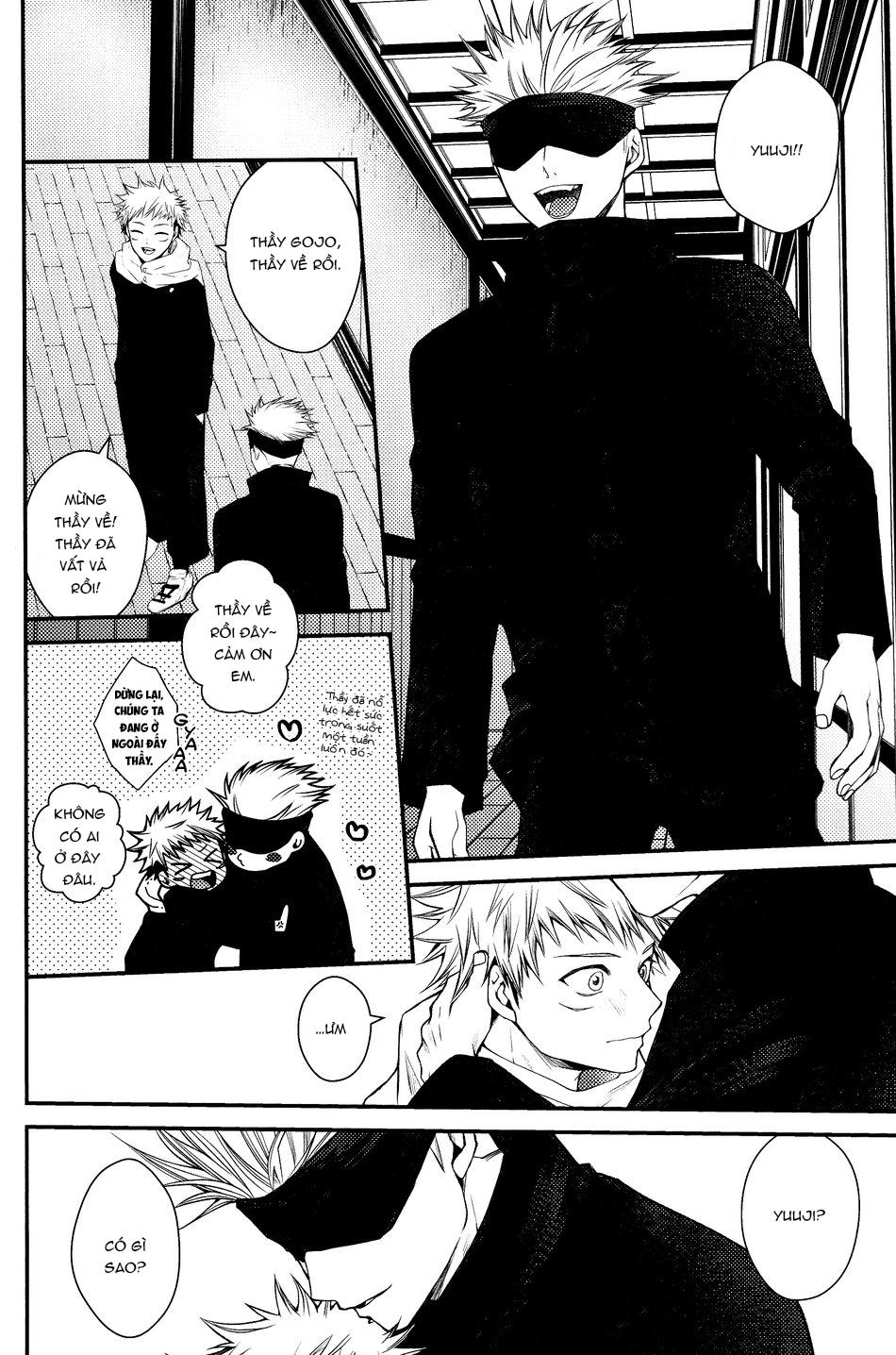 ONESHOT VÀ DOU THEO ĐỀ CỬ Chapter 16 GojoYuuji - Next 