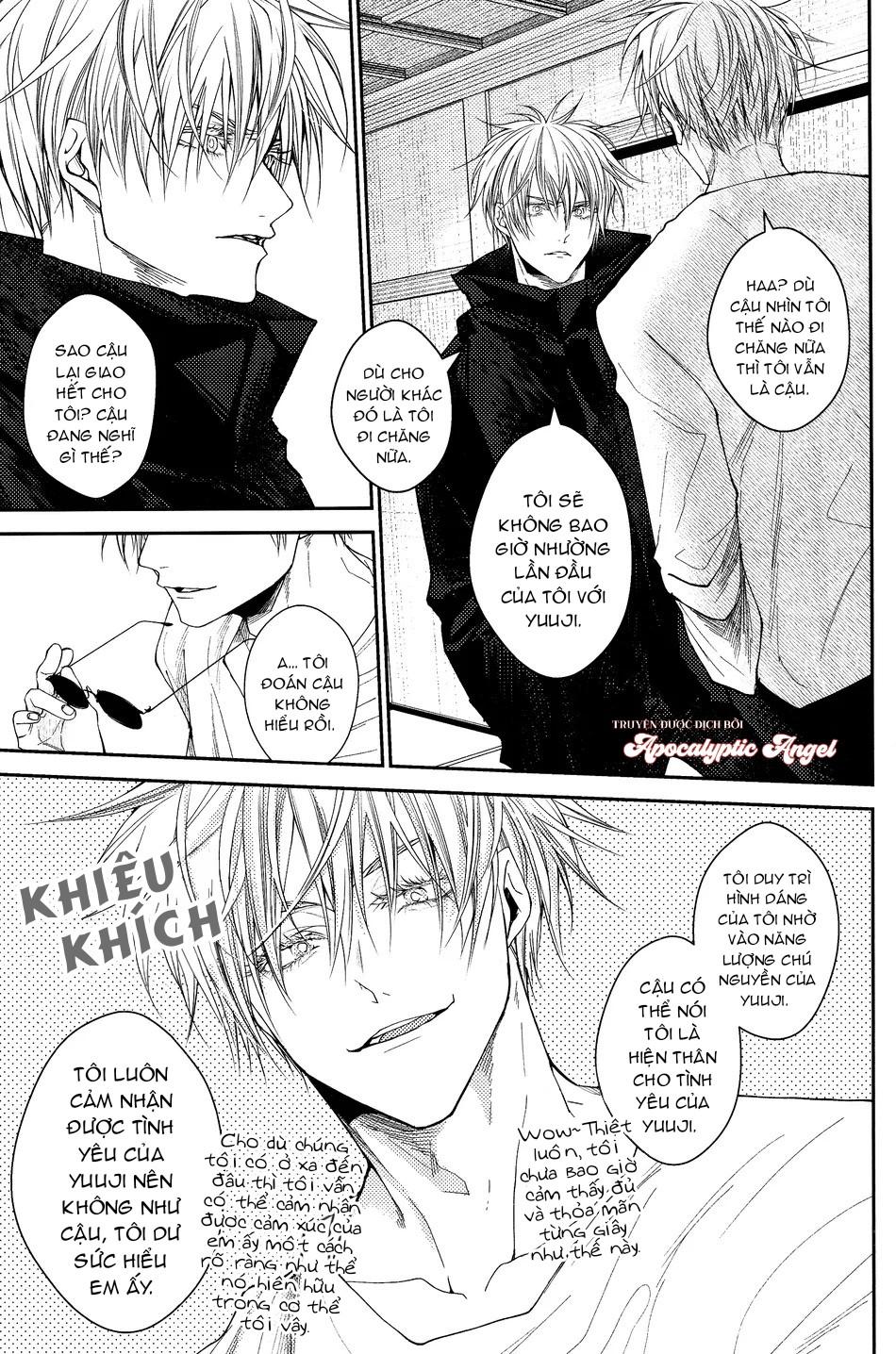 ONESHOT VÀ DOU THEO ĐỀ CỬ Chapter 16.7 GojoYuuji - Next Chapter 16.8 GojoYuuji
