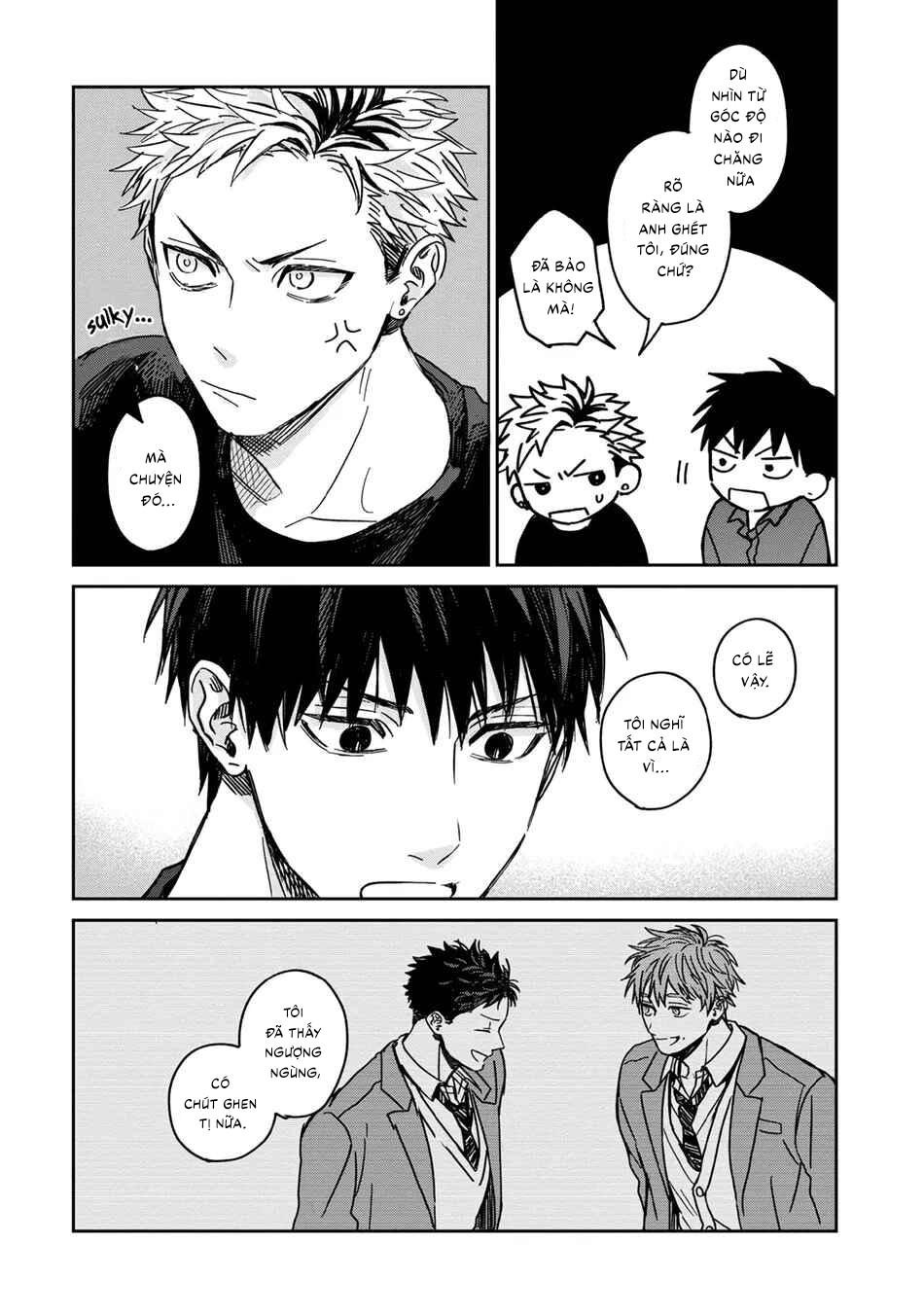 Tiền bối Enomoto không ngây thơ như thiên thần Chapter 3 - Trang 2