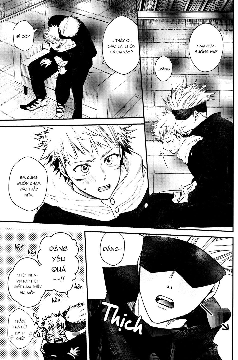 ONESHOT VÀ DOU THEO ĐỀ CỬ Chapter 16 GojoYuuji - Next 