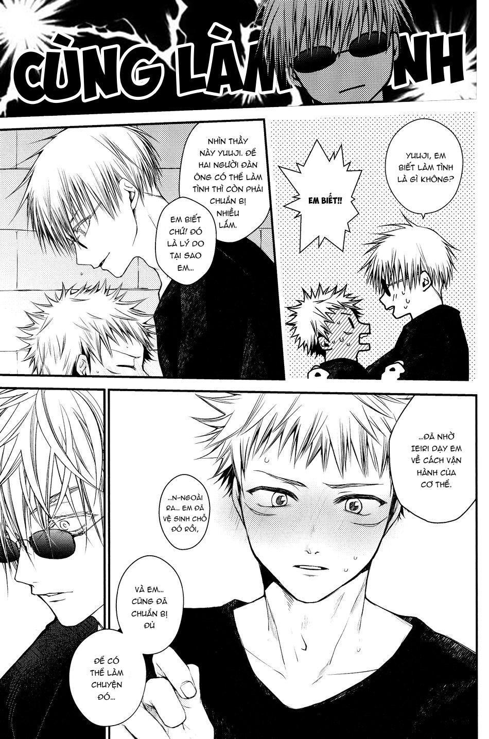 ONESHOT VÀ DOU THEO ĐỀ CỬ Chapter 16 GojoYuuji - Next 