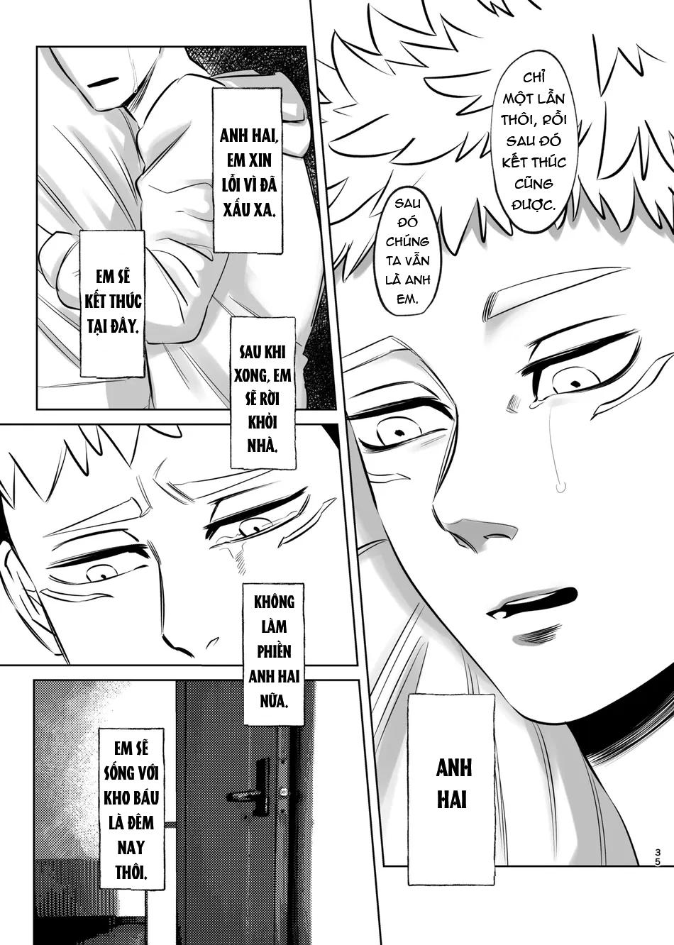 JUJUTSU KAISEN HD KHÔNG CHE Chapter 38.2 - Next Chapter 39 Gojo x Megumi