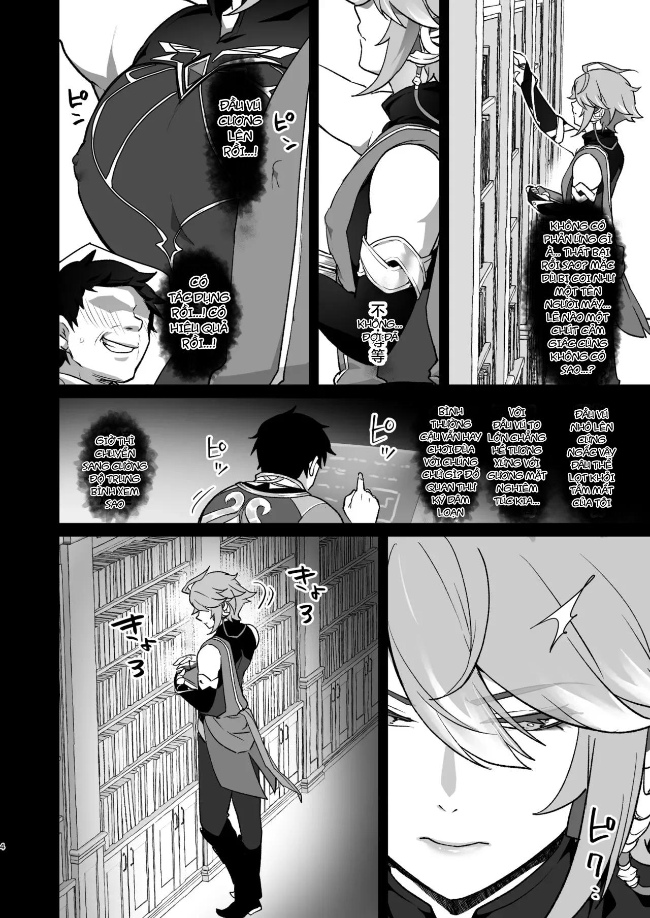 Nơi husbando của bạn bị đụ ná thở Chapter 227 Alhaitham - Next Chapter 228 Zhongli